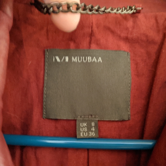 NWOT leather jacket - Muubaa - size 4 impeccable condition - Picture 2 of 13